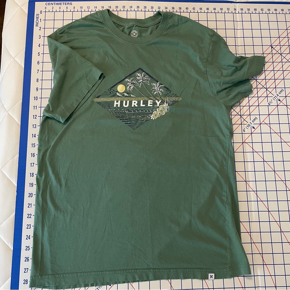 Hurley Green Short Sleeve Tee
